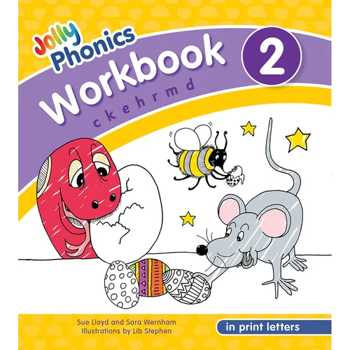 Jolly Phonics Workbook 2: In Print Letters (American English Edition)