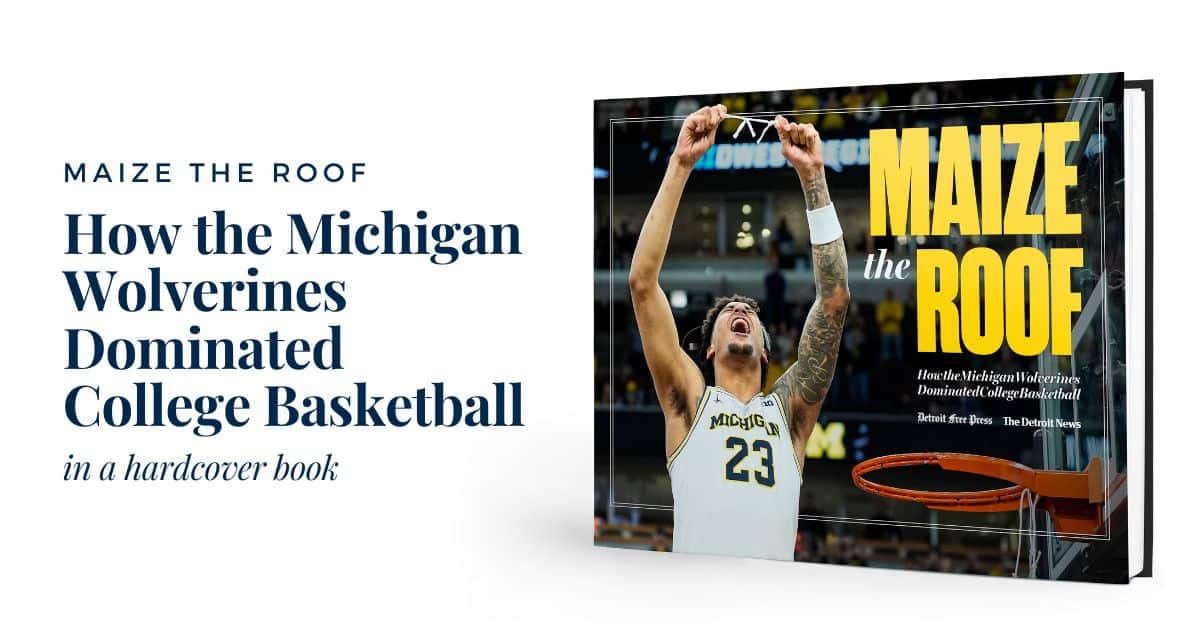 MAIZE THE ROOF: How the Michigan Wolverines Dominated College Basketball Book (Pediment) - PREORDER ships 06/05/2026