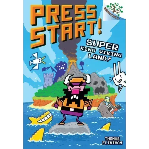 Super King Viking Land!: A Branches Book (Press Start! #13)