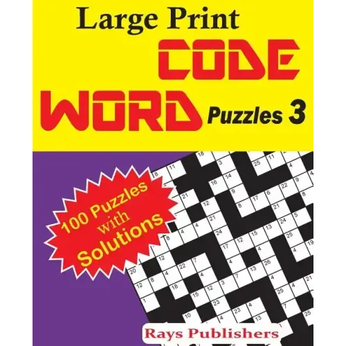 Large Print Code Word Puzzles 3