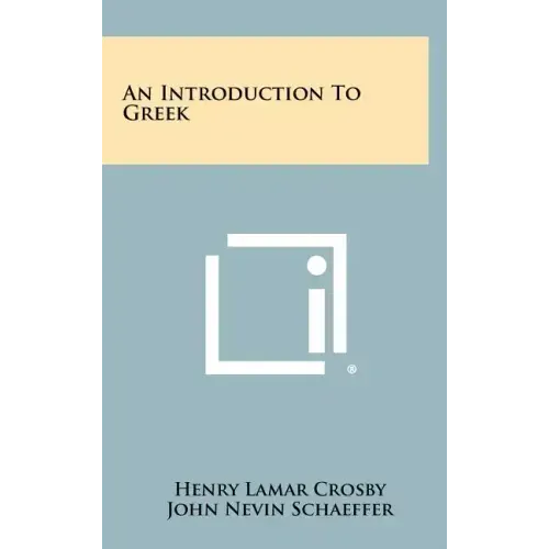 An Introduction To Greek
