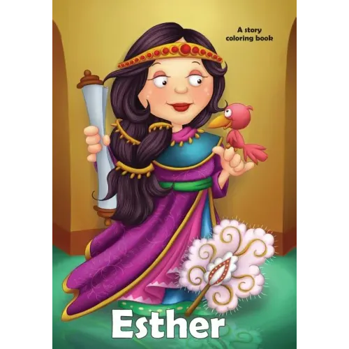 Esther Coloring Book: A story coloring book