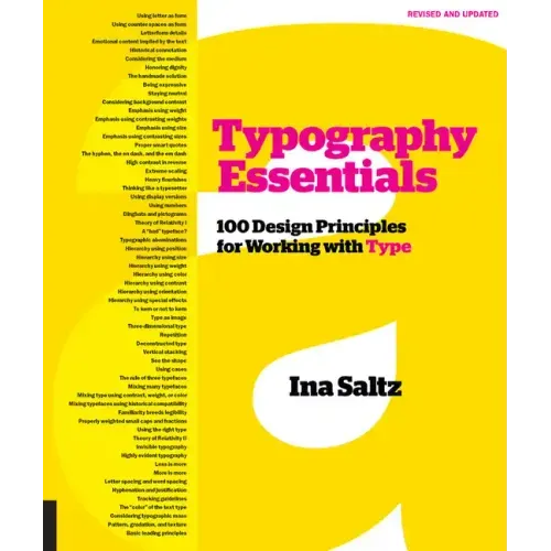 Typography Essentials Revised and Updated: 100 Design Principles for Working with Type
