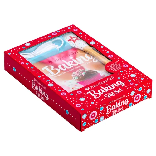 American Girl Baking Gift Set: Recipes for Cookies, Cupcakes & More (Kid's Cookbook, American Girl Doll)