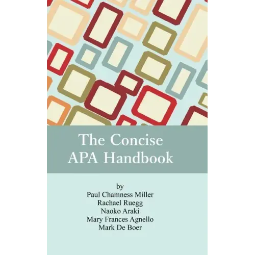 The Concise APA Handbook
