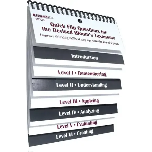 Quick Flip Questions for the Revised Bloom Taxonomy