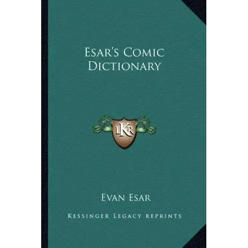 Esar's Comic Dictionary