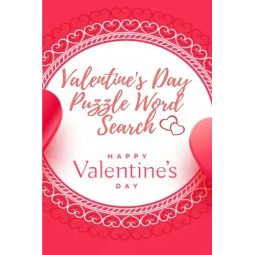 Valentine's Day Puzzle Word Search Happy Valentine's Day
