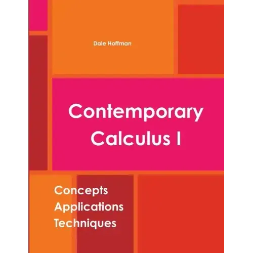 Contemporary Calculus I
