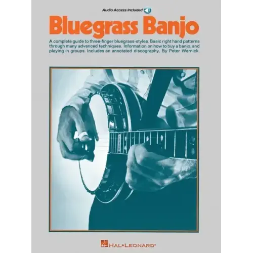 Bluegrass Banjo Book/Online Audio