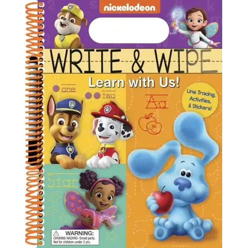 Nickelodeon: Write and Wipe: Learn with Us!