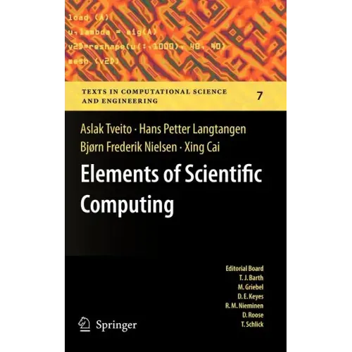 Elements of Scientific Computing