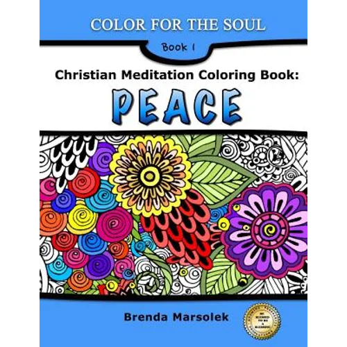 Christian Meditation Coloring Book: Peace