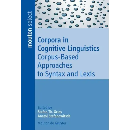 Corpora in Cognitive Linguistics