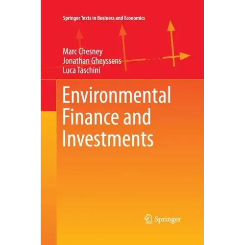 Environmental Finance and Investments