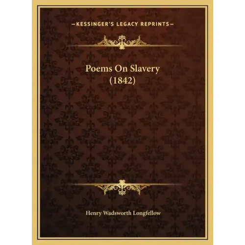 Poems on Slavery (1842)