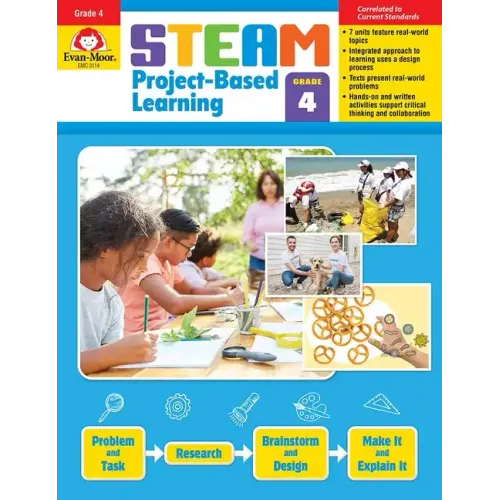 Steam Project-Based Learning, Grade 4 Teacher Resource