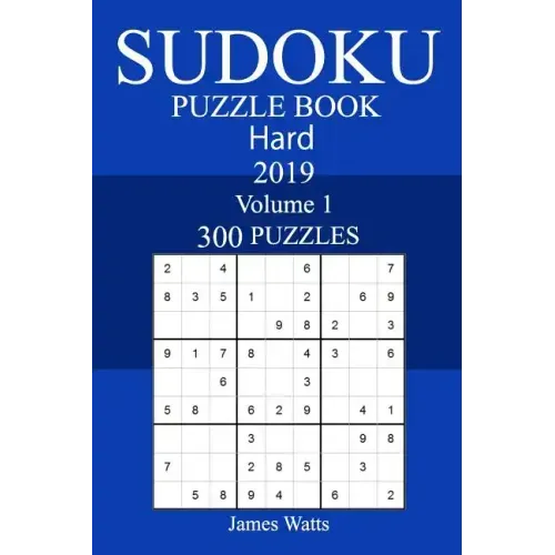 300 Hard Sudoku Puzzle Book 2019