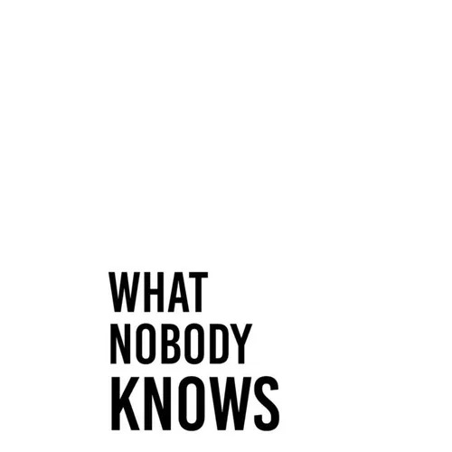What Nobody Knows
