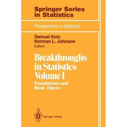 Breakthroughs in Statistics: Foundations and Basic Theory