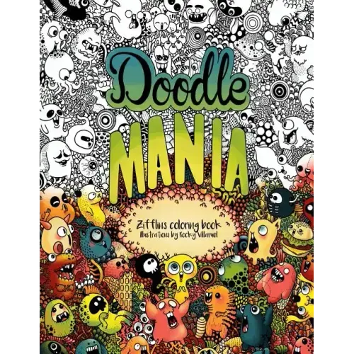 Doodle Mania: Zifflin's Coloring Book