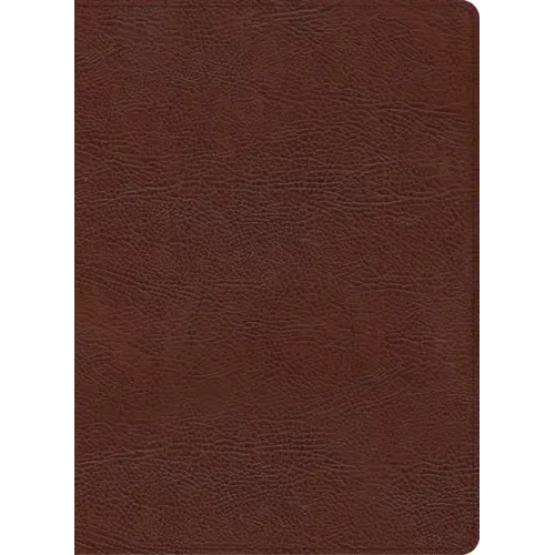CSB Pastor's Bible, Verse-By-Verse Edition, Brown Bonded Leather