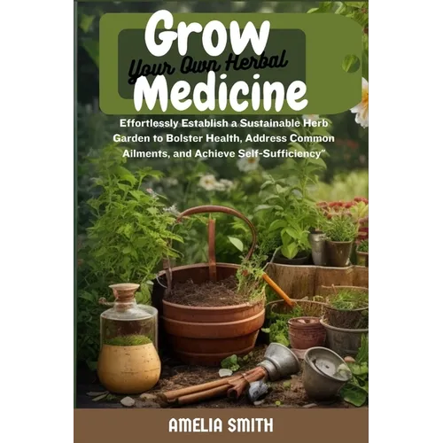 Grow Your Own Herbal Medicine: Establish a Sustainable Herb Garden to Bolster Health, Remedy Common Ailments, and Achieve Self- Sufficiency