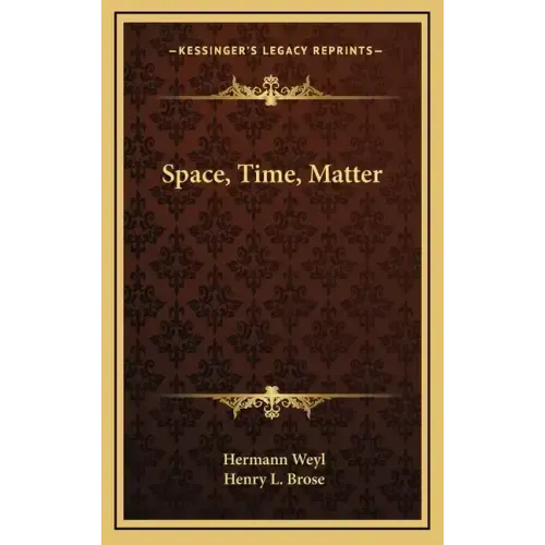 Space, Time, Matter