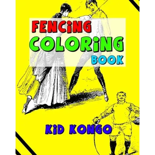 Fencing Coloring Book