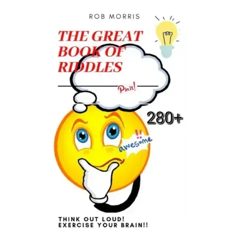 The Great Book of Riddles: Amazing riddles, interestin riddles, family riddle book.