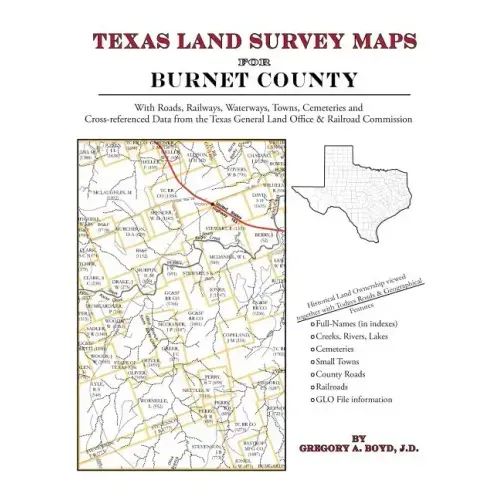 Texas Land Survey Maps for Burnet County