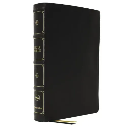 Nkjv, Large Print Verse-By-Verse Reference Bible, MacLaren Series, Leathersoft, Black, Comfort Print: Holy Bible, New King James Version