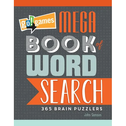 Go!games Mega Book of Word Search: 365 Brain Puzzlers