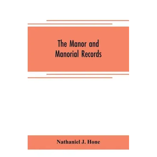 The manor and manorial records