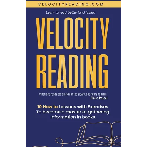 Velocity Reading: Read Better, Read Faster.
