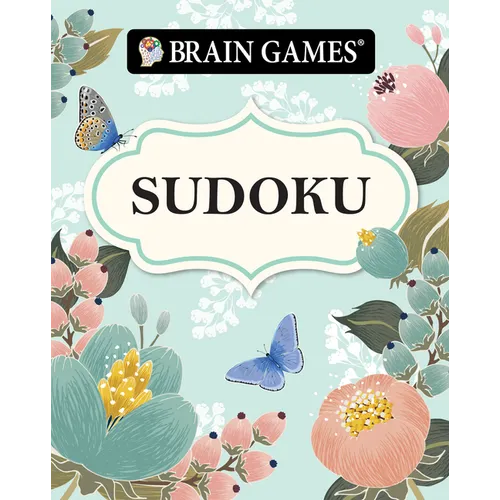 Brain Games - Take-Along - Sudoku (Flower Cover)