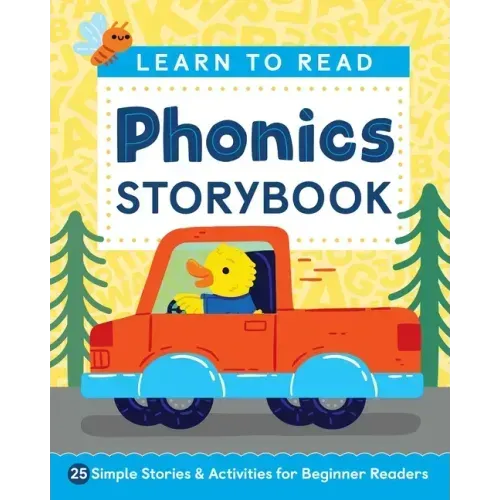Learn to Read: Phonics Storybook: 25 Simple Stories & Activities for Beginner Readers