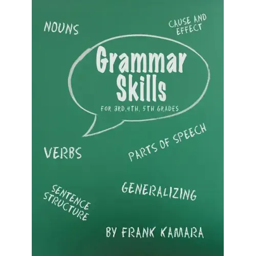 Grammar Skills for 3rd, 4th, 5th Grades