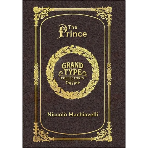 Large Print - The Prince - Grand Type Collector's Edition - Matte Hardcover with Dust Jacket