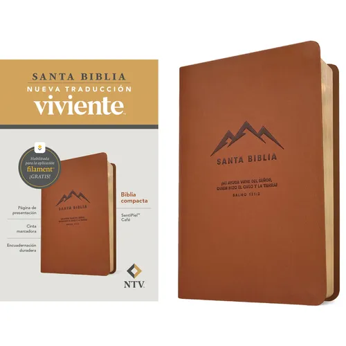 Biblia Compacta Ntv, Con Filament (Sentipiel, Café)