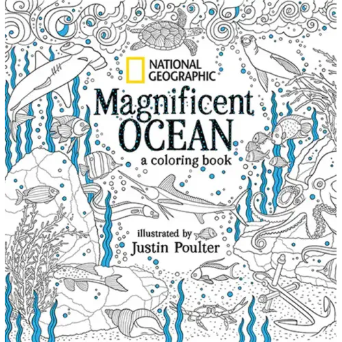 National Geographic Magnificent Ocean: A Coloring Book