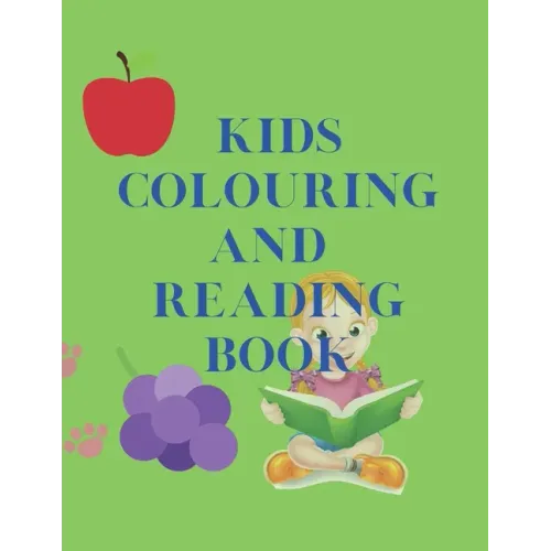 Kids Colouring and Reading Book