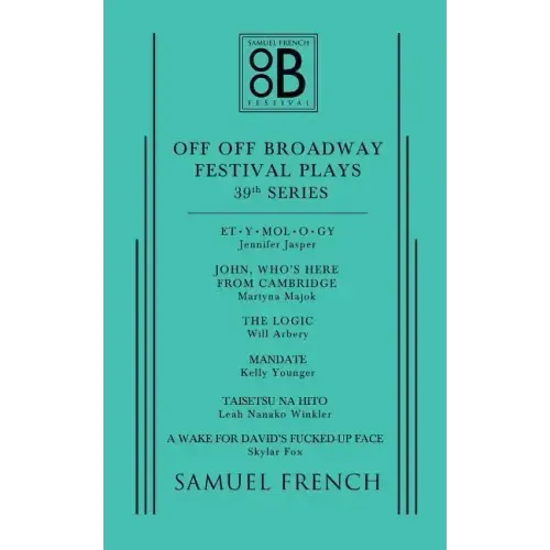 Off Off Broadway Festival Plays, 39th Series