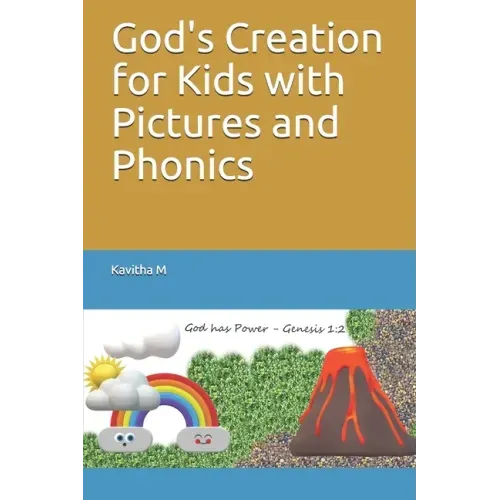 God's Creation for Kids with Pictures and Phonics