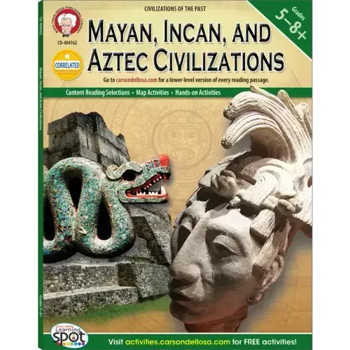 Mayan, Incan, and Aztec Civilizations, Grades 5 - 8