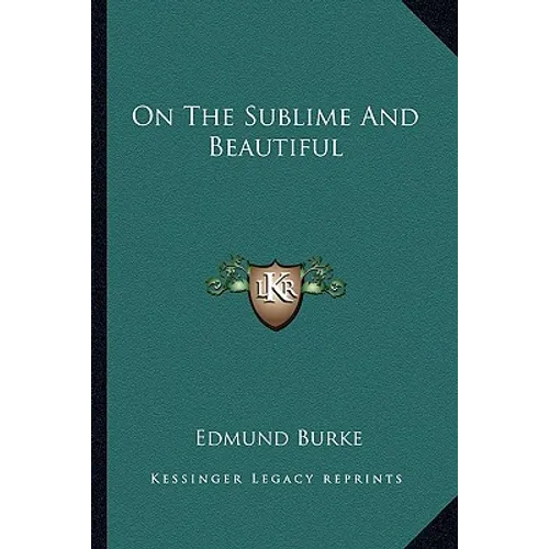 On The Sublime And Beautiful