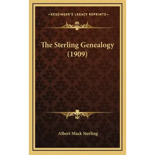 The Sterling Genealogy (1909)