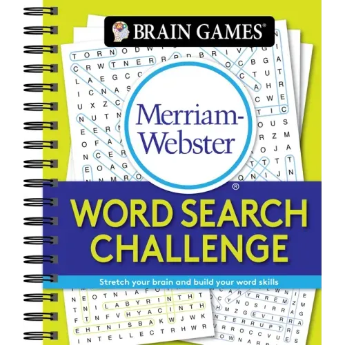 Brain Games - Merriam-Webster Word Search Challenge: Stretch Your Brain and Build Your Word Skills