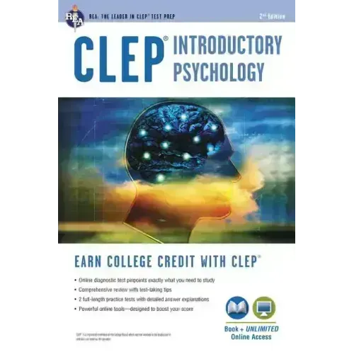 Clep(r) Introductory Psychology Book + Online