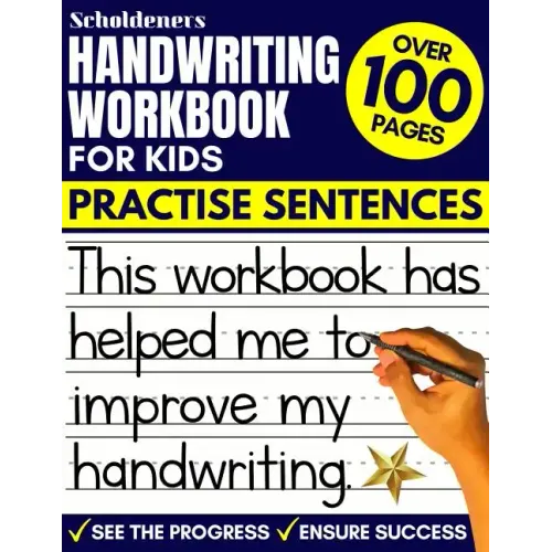 Handwriting Workbook for Kids: Practise Sentences